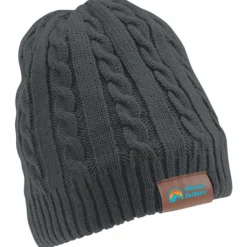 Cable Knit Fuzzy Lined Beanie