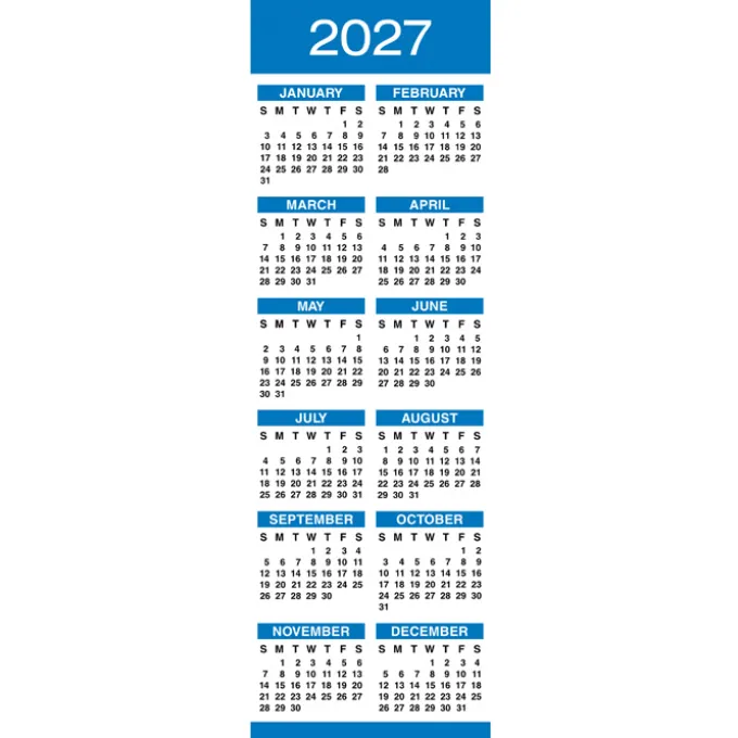 Calendar Bookmark - Knitting