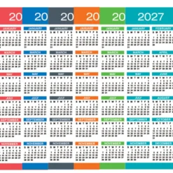 Calendar Bookmark - Marquise