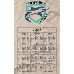 Calendar Magnet - Medium - Footprints