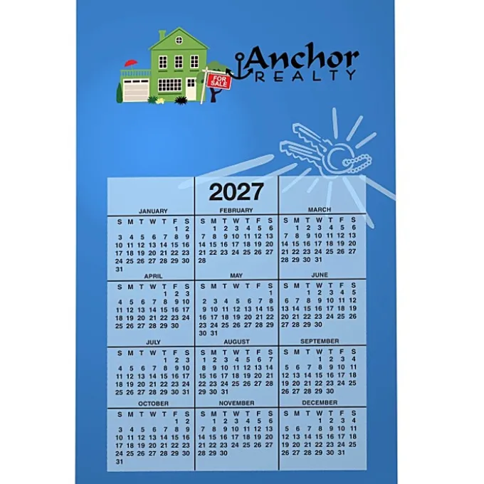 Calendar Magnet - Medium - Real Estate