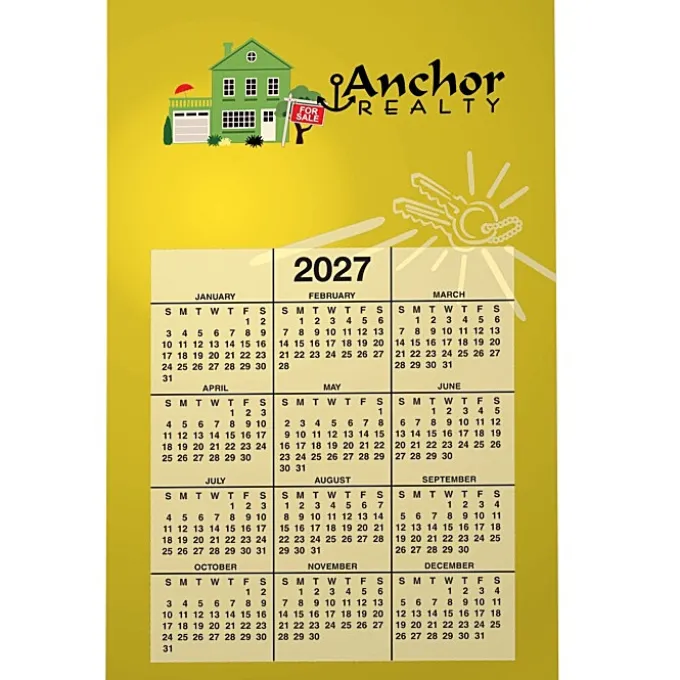 Calendar Magnet - Medium - Real Estate
