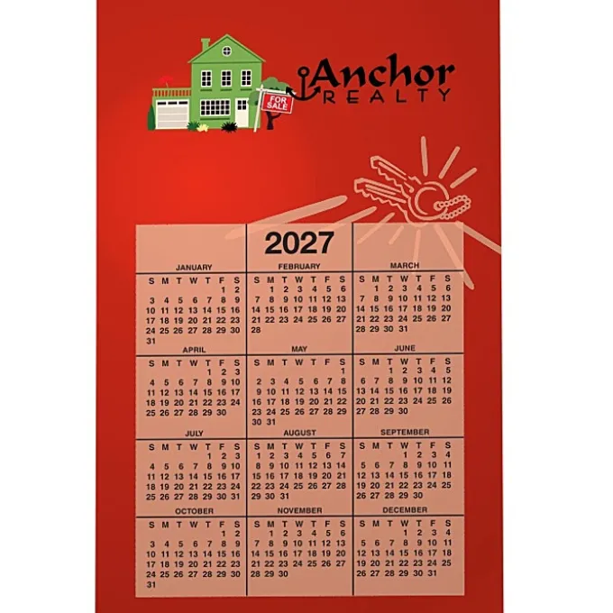 Calendar Magnet - Medium - Real Estate