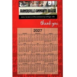 Calendar Magnet - Medium - Thank You