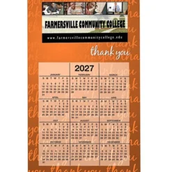 Calendar Magnet - Medium - Thank You