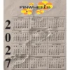Calendar Magnet - Small - Footprints