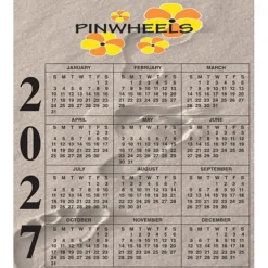 Calendar Magnet - Small - Footprints