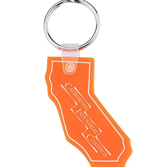 California Soft Keychain - Translucent