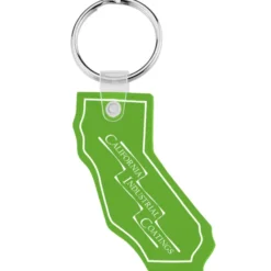 California Soft Keychain - Translucent