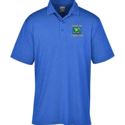 Callaway All-Over Stitched Chev Polo - Men's