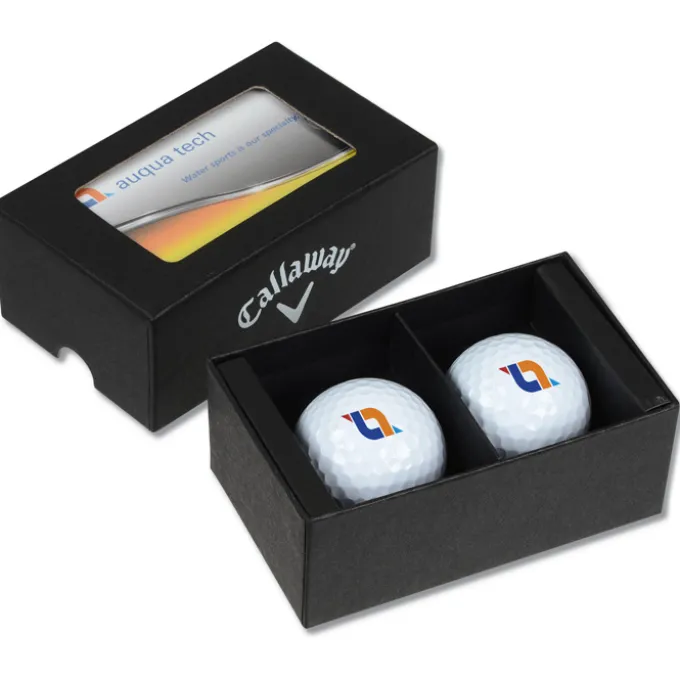 Callaway 2 Ball Business Card Box - Warbird