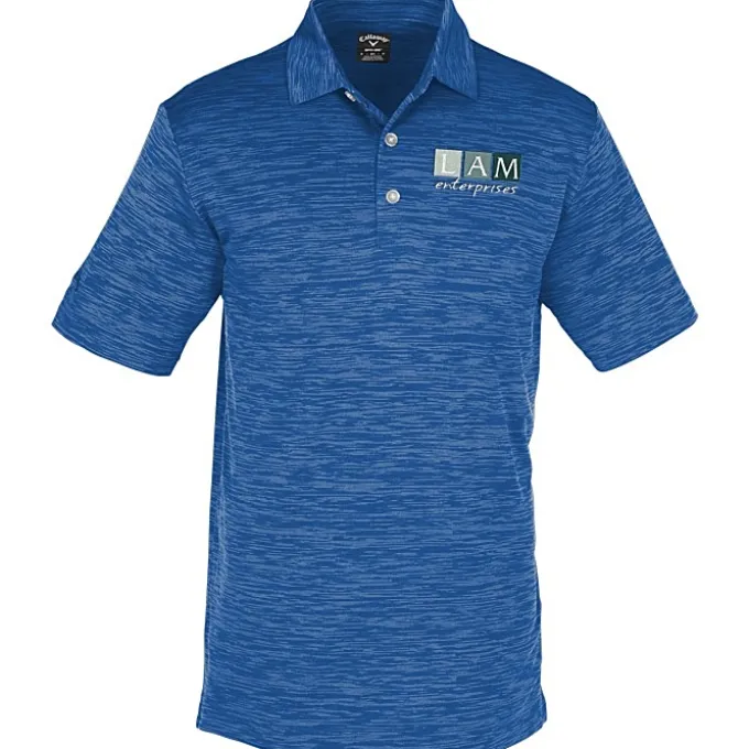 Callaway Broken Stripe Polo - Men's