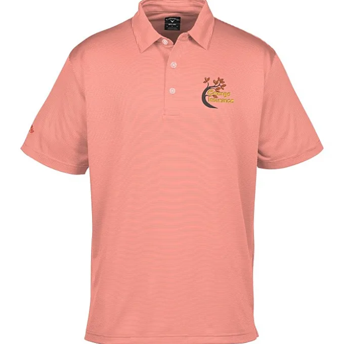 Callaway Fine Line Stripe Polo - Men's