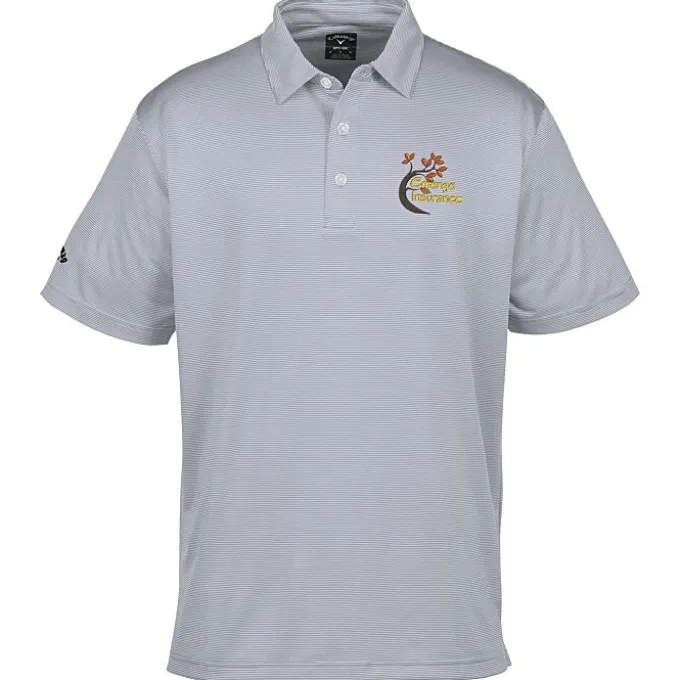 Callaway Fine Line Stripe Polo - Men's