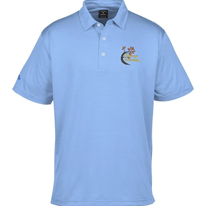 Callaway Fine Line Stripe Polo - Men's