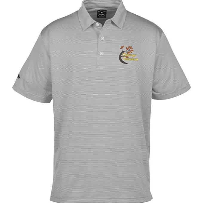 Callaway Fine Line Stripe Polo - Men's