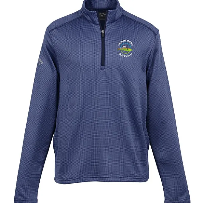 Callaway Houndstooth 1/4-Zip Pullover