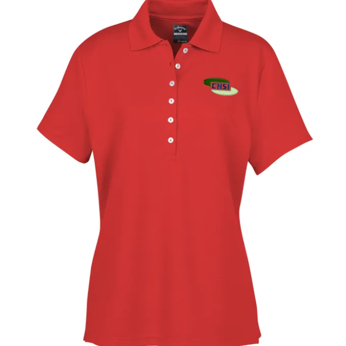 Callaway Ottoman Texture Polo - Ladies'