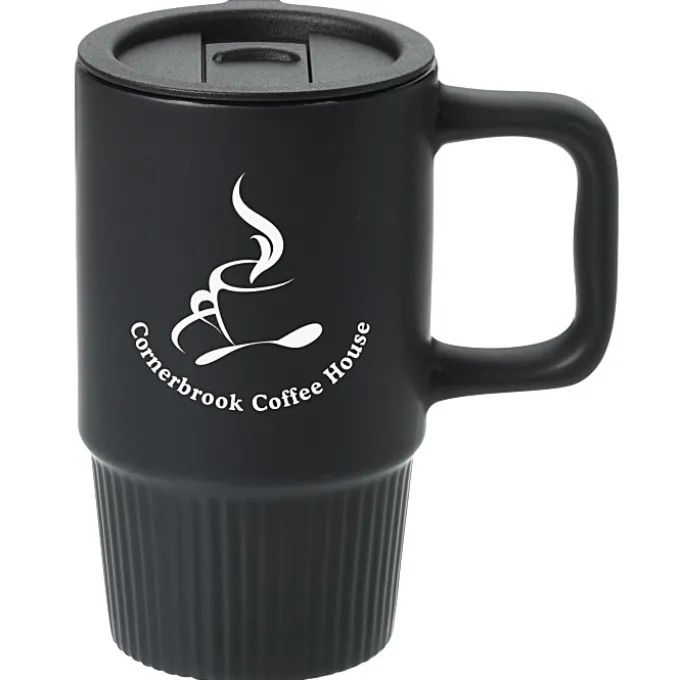 Camden Coffee Mug with Lid - 13 oz.