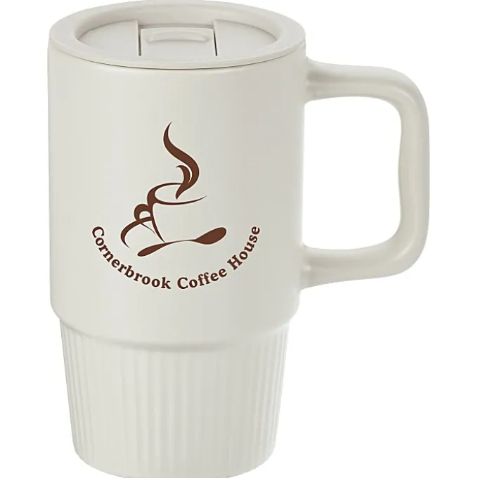 Camden Coffee Mug with Lid - 13 oz.