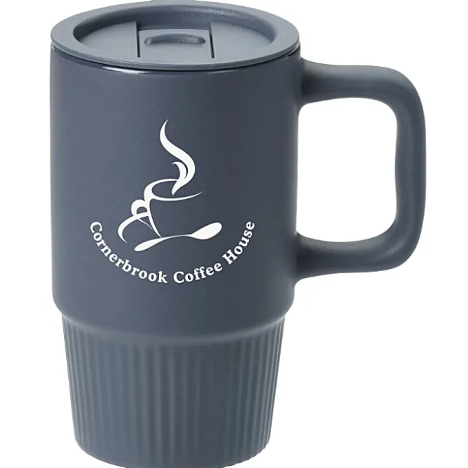 Camden Coffee Mug with Lid - 13 oz.