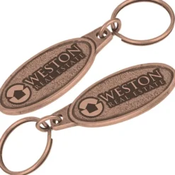 Camden Metal Keychain - Oval