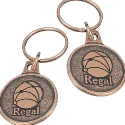 Camden Metal Keychain - Round