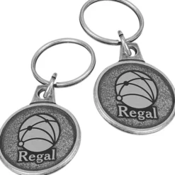 Camden Metal Keychain - Round