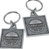 Camden Metal Keychain - Square