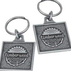 Camden Metal Keychain - Square