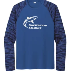 Camo Colorblock Long Sleeve T-Shirt