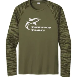 Camo Colorblock Long Sleeve T-Shirt