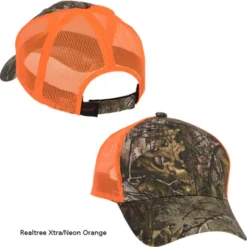 Camo Mesh Back Structured Cap