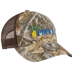 Camo Mesh Back Structured Cap