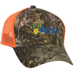 Camo Mesh Back Structured Cap