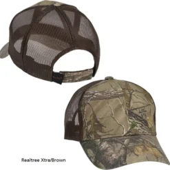 Camo Mesh Back Structured Cap