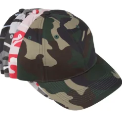 Camouflage Cotton Twill Cap