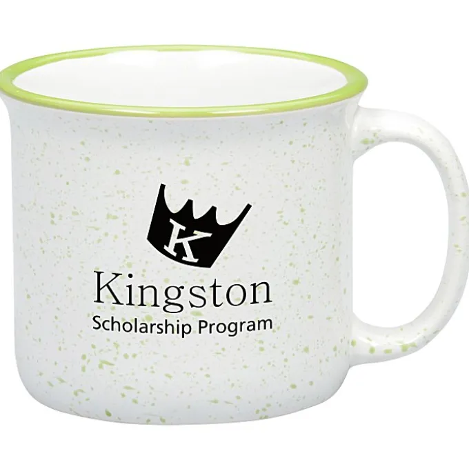Campfire Ceramic Mug - Colored Halo - 15 oz
