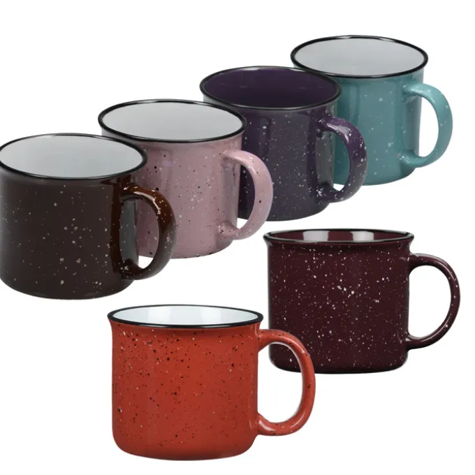 Campfire Ceramic Mug - Colors - 15 oz - 24 hr