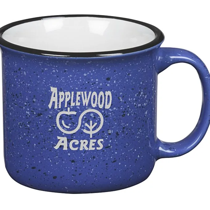 Campfire Ceramic Mug - Colors - 15 oz - Laser Engraved