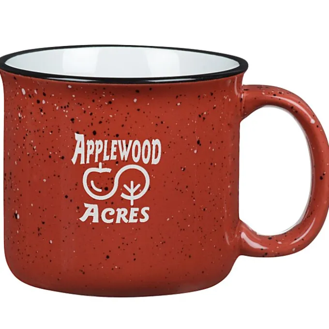 Campfire Ceramic Mug - Colors - 15 oz - Laser Engraved