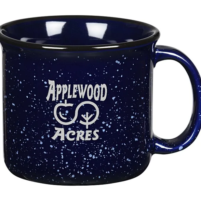 Campfire Ceramic Mug - Colors - 15 oz - Laser Engraved