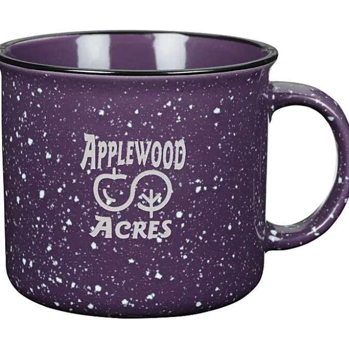 Campfire Ceramic Mug - Colors - 15 oz - Laser Engraved
