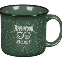 Campfire Ceramic Mug - Colors - 15 oz - Laser Engraved
