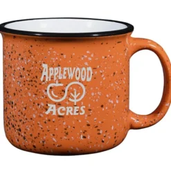 Campfire Ceramic Mug - Colors - 15 oz - Laser Engraved
