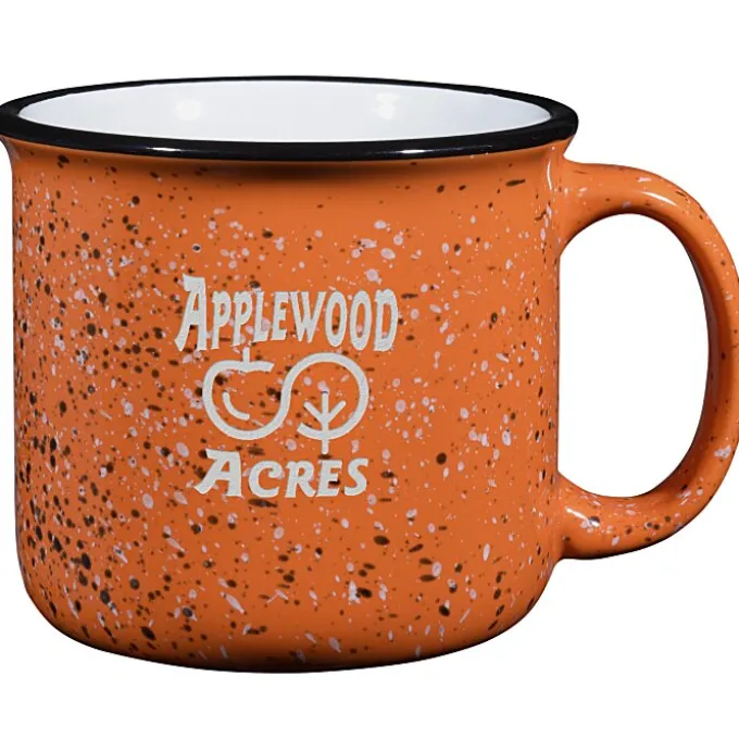 Campfire Ceramic Mug - Colors - 15 oz - Laser Engraved