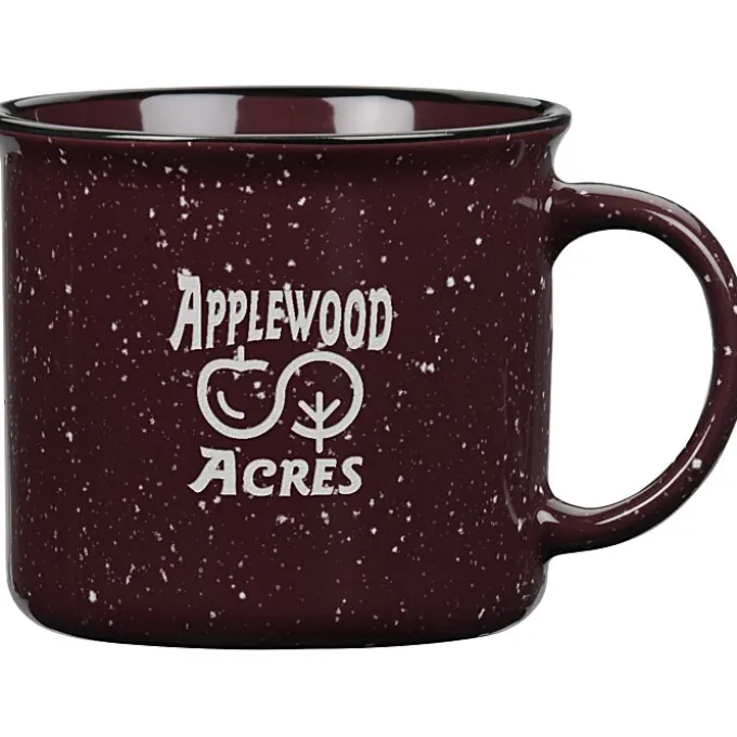 Campfire Ceramic Mug - Colors - 15 oz - Laser Engraved