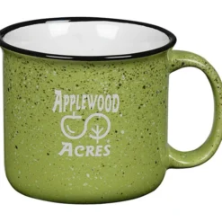 Campfire Ceramic Mug - Colors - 15 oz - Laser Engraved