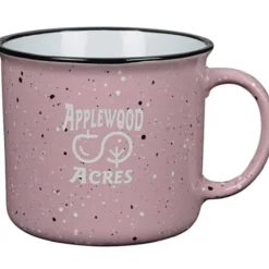 Campfire Ceramic Mug - Colors - 15 oz - Laser Engraved