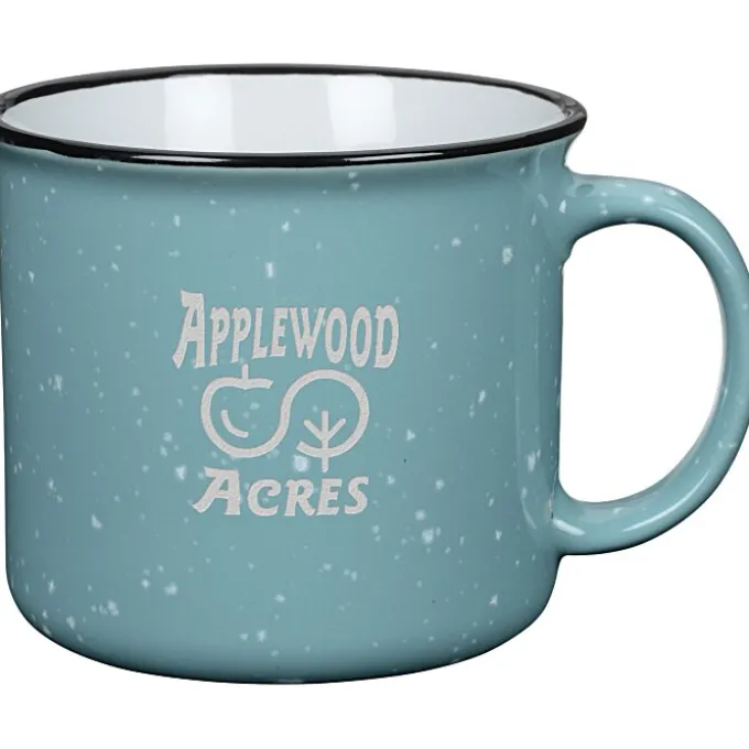 Campfire Ceramic Mug - Colors - 15 oz - Laser Engraved